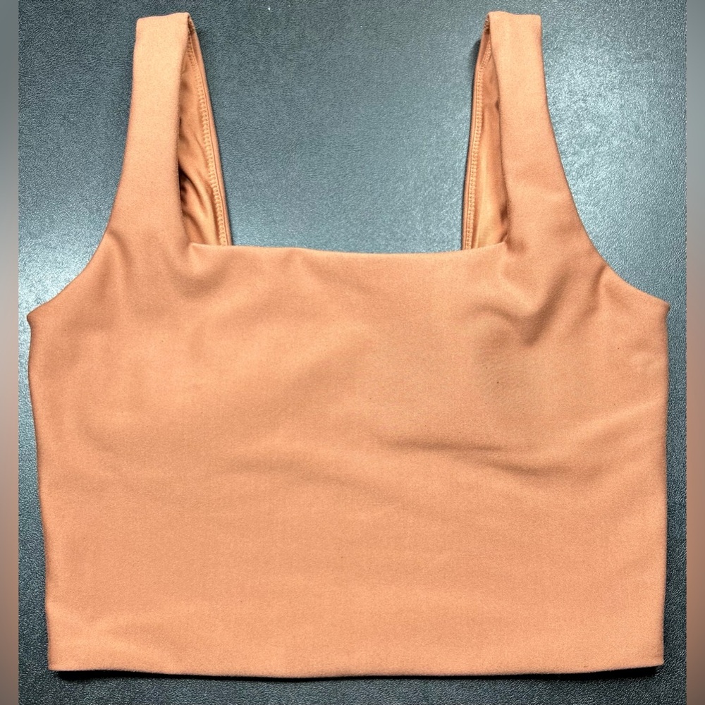 Abercrombie & Fitch YPB Size S Brown SquareNeck Slim Tank
